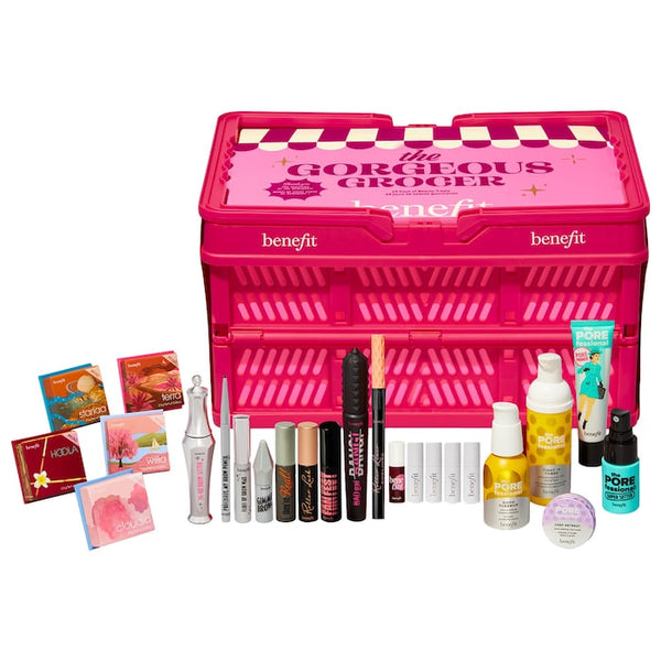 Benefit Cosmetics The Gorgeous Grocer Beauty Advent Calendar Value Set