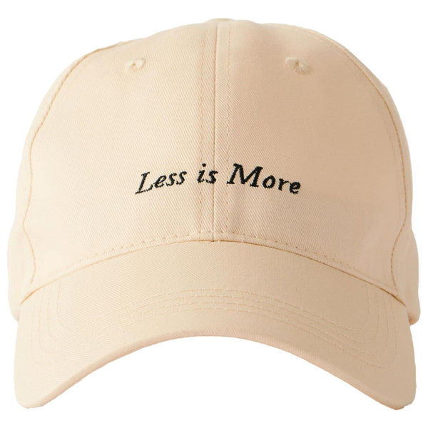 Less Is More Baseball Cap