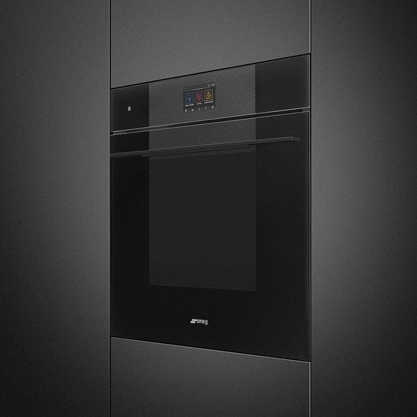 SO6104APB3 60cm Linea Omnichef Single Oven Pure Black