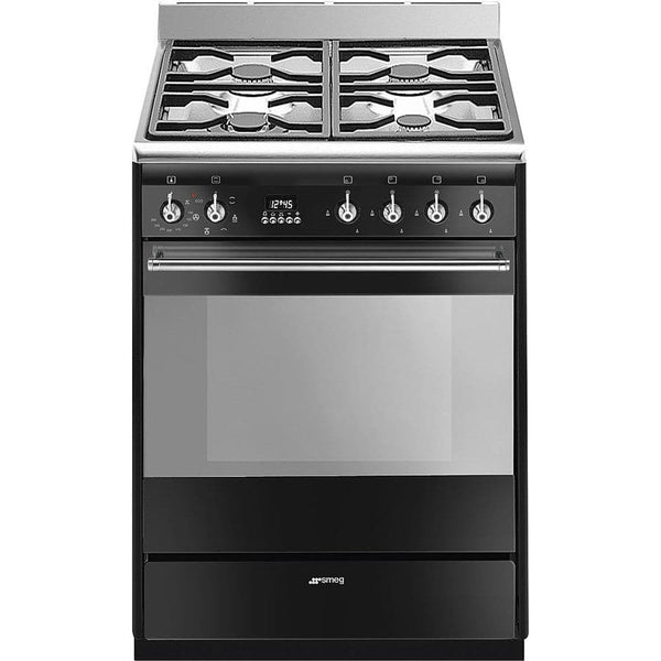 SUK61MBL9 60cm Concert Dual Fuel Cooker Black