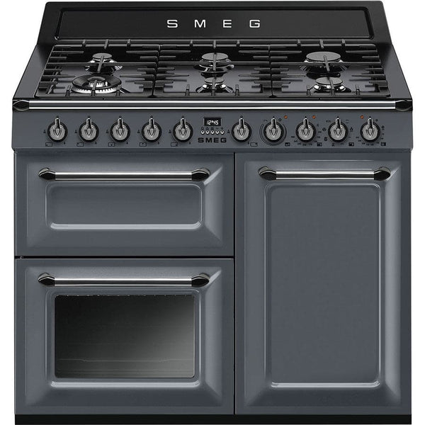 TR103GR 100cm Victoria Dual Fuel Range Cooker Slate Grey