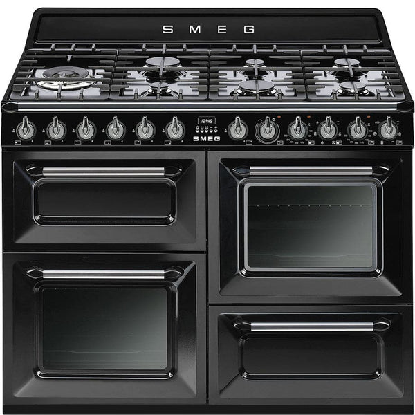 TR4110BL1 110cm Victoria Dual Fuel Range Cooker Black