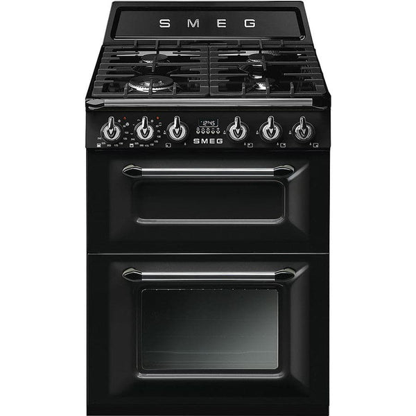 TR62BL 60cm Victoria Dual Fuel Cooker Black