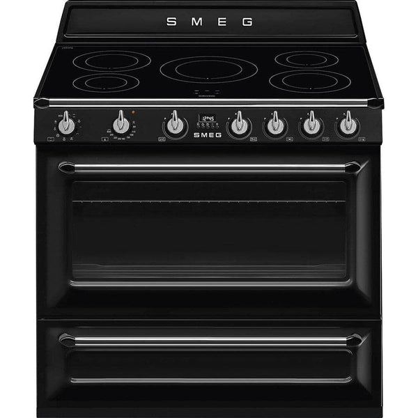 TR90IBL2 90cm Victoria Electric Range Cooker Black